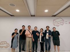 【台灣好新聞】長庚科大與日本藝術家大石曉規  共築療癒系校園